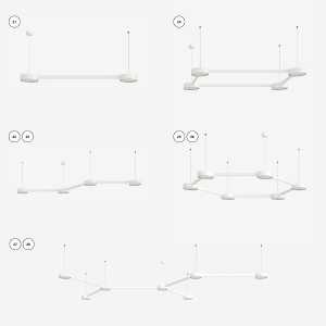  Infinity II lampa wisząca konfiguracje