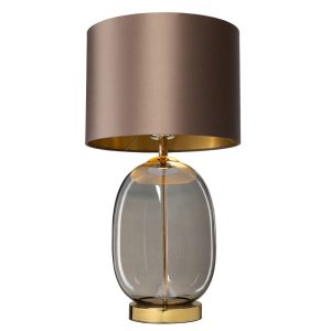  Salvador lampa stołowa brązowy złoty